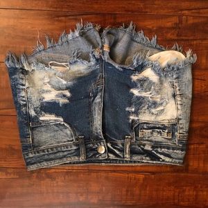 Jean shorts